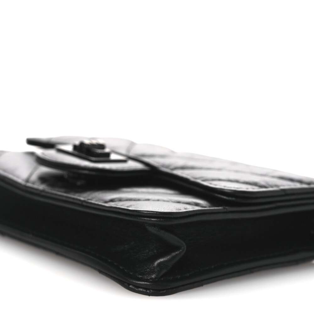 Chanel Aged Calfskin Chevron Quilted #253518C19B - Picture 11 of 13